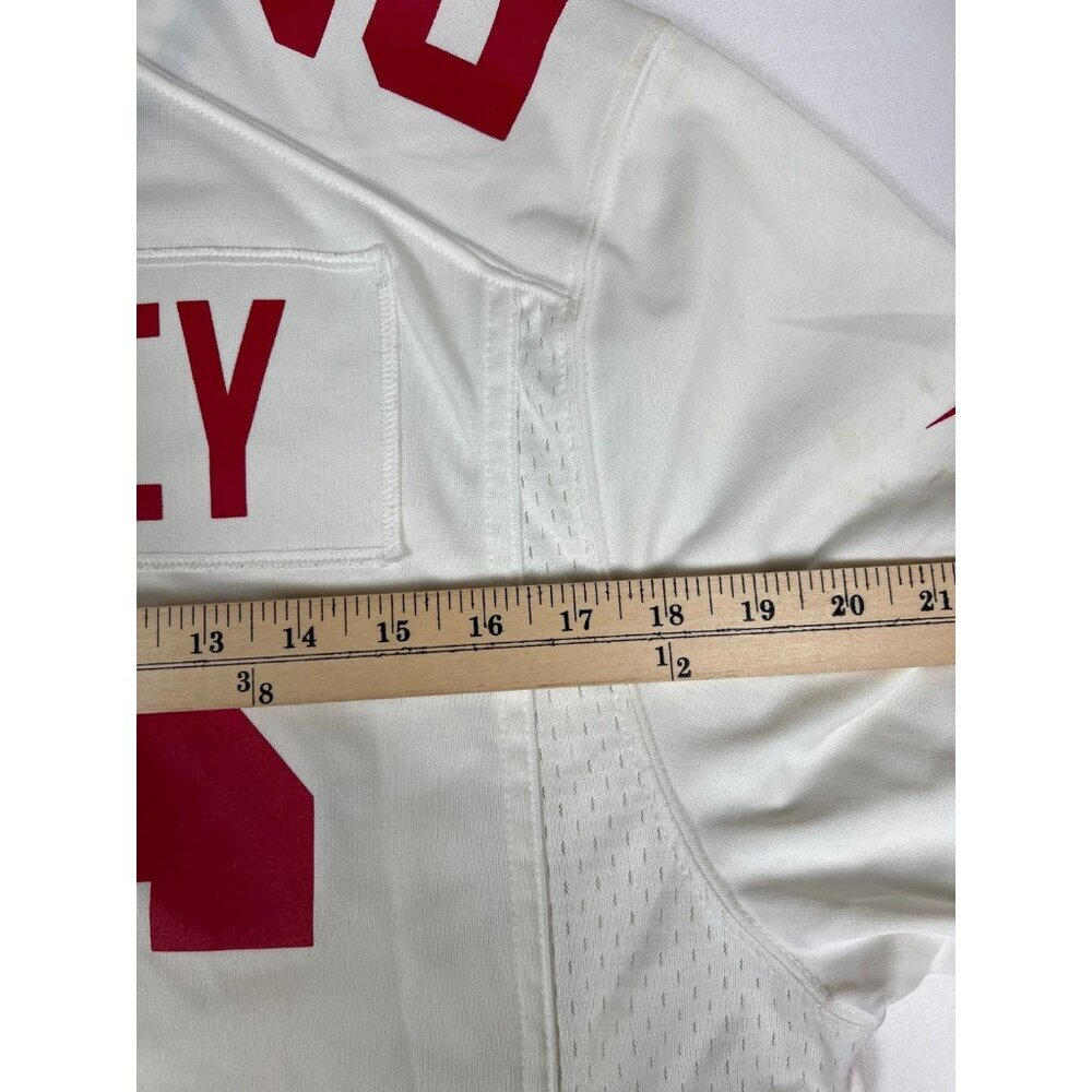 Nike Men L Saquon Barkley New York Giants White Game Jersey - Picture 7 of 10